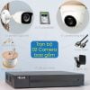 Lắp đặt trọn bộ 2 camera giám sát 2.0MP HiLook