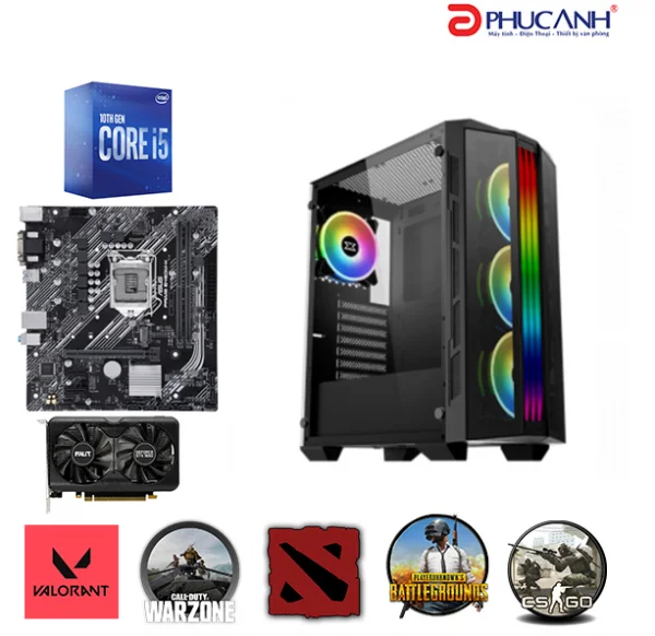 Máy tính để bàn PCPA Taric-I5/8G/240G/GTX1650