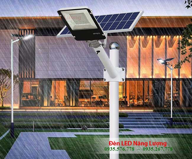 đèn đường năng lượng mặt trời 200w chống nước tốt