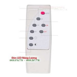 đèn đường năng lượng mặt trời có điều khiển bằng remote 1