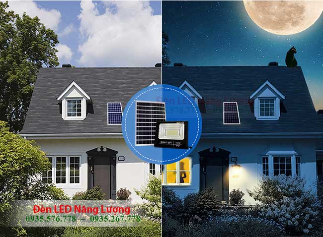 đèn năng lượng solar có cảm biến tự động bật tắt