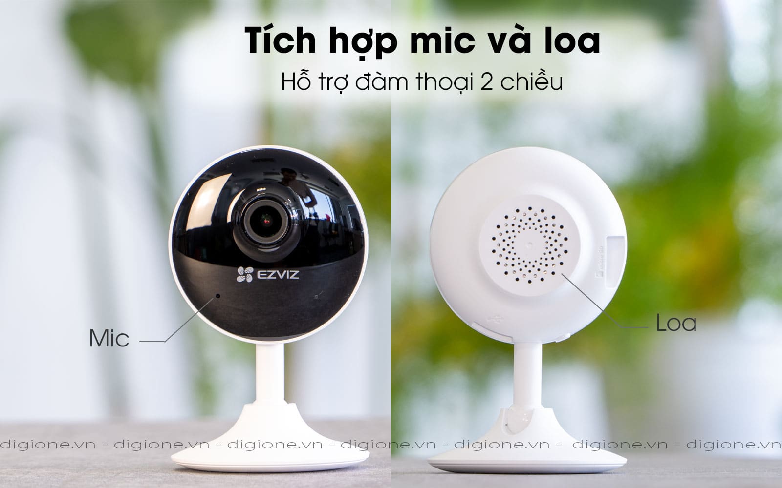 ezviz c1c b - Đàm thoại 2 chiều