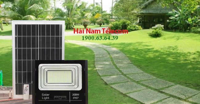 Đèn pha năng lượng mặt trời 300W Solar Light 83300