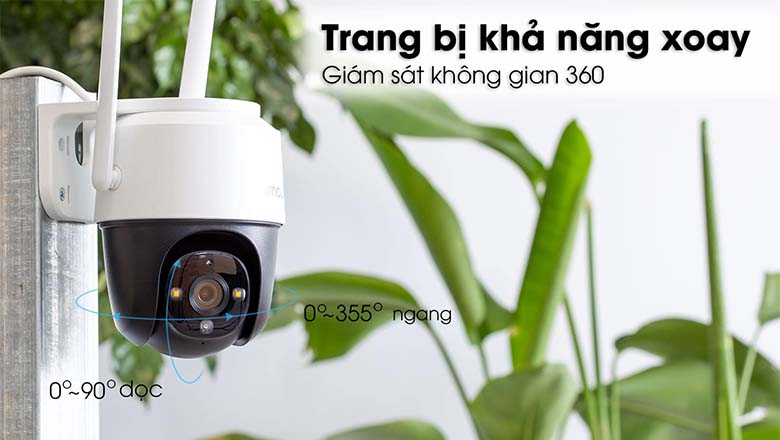 Hỗ trợ quan sát tốt mọi không gian